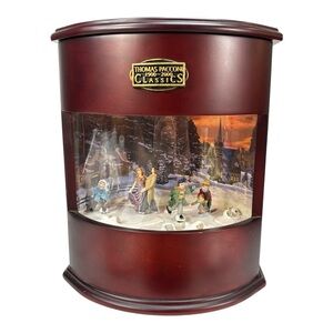 Thomas Pacconi 1900-2000 Classics Light Up Animated Christmas Music Box Tested